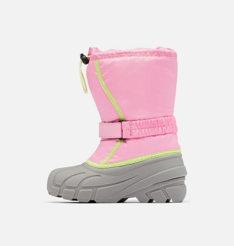 Kids' Flurry Snow Boot - 2023 COLLECTION, Color: Blooming Pink, Chrome Grey, image 4