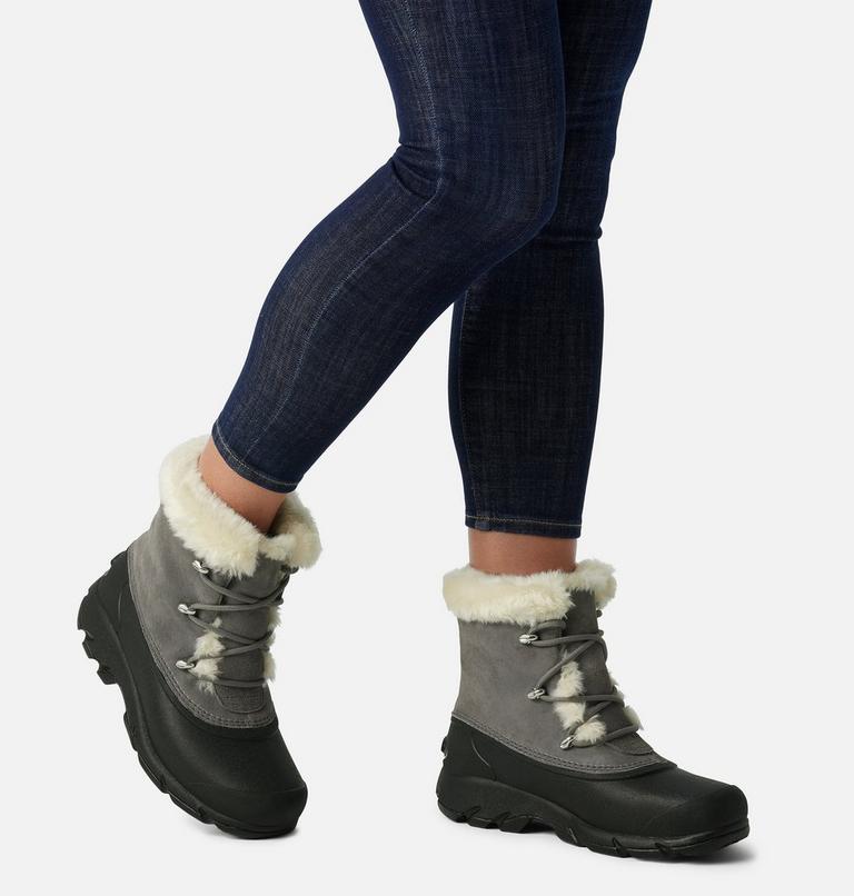 Women's Snow Angel Winter Boot, Color: Quarry, Black, image 8