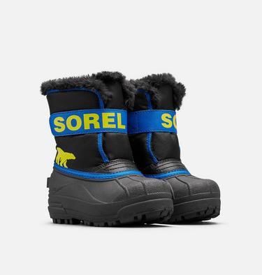 Snow Commander Schneestiefel für Kinder - KOLLEKTION 2023, Color: Black, Super Blue, image 14