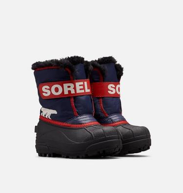 Kids' Snow Commander Snow Boot - 2023 COLLECTION, Color: Nocturnal, Sail Red, image 2