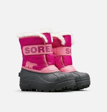 Kids' Snow Commander Snow Boot - 2023 COLLECTION, Color: Tropic Pink, Deep Blush, image 4