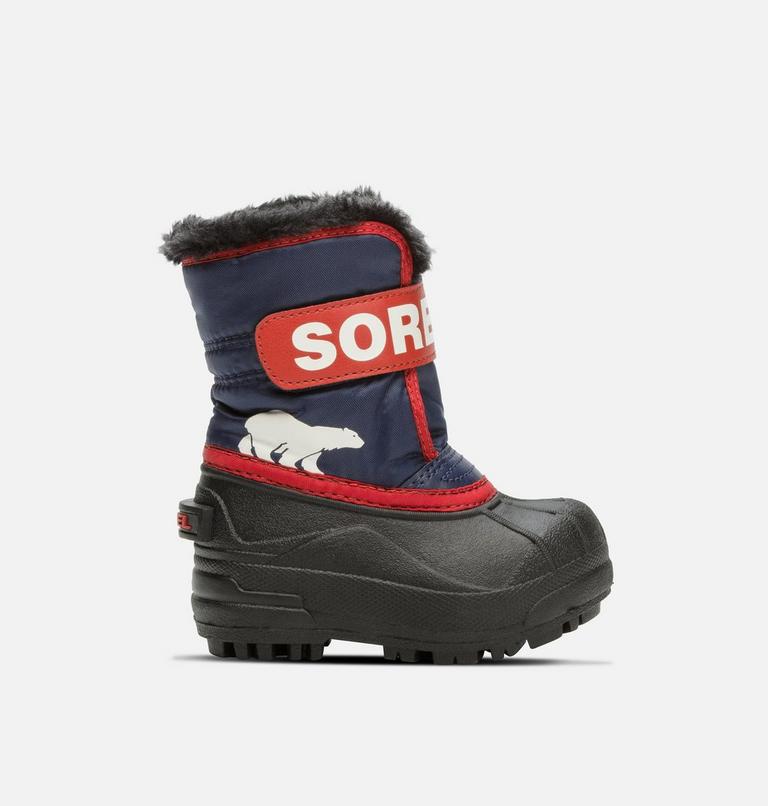 Toddlers' Snow Commander Snow Boot - 2023 COLLECTION, Color: Nocturnal, Sail Red, image 1
