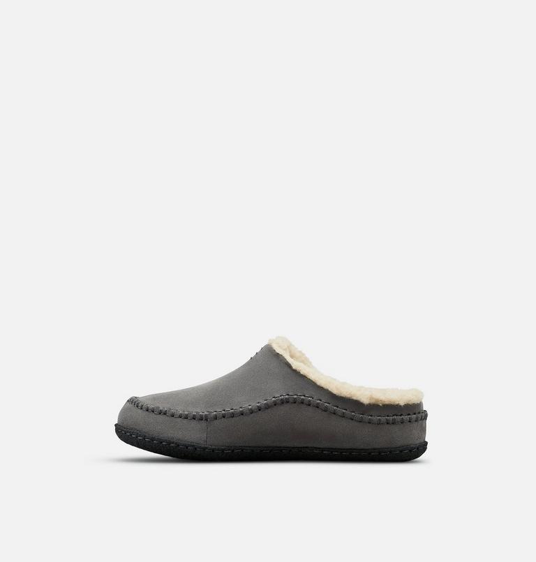 FALCON RIDGE II Men's Slipper, Color: Quarry, Black, image 4