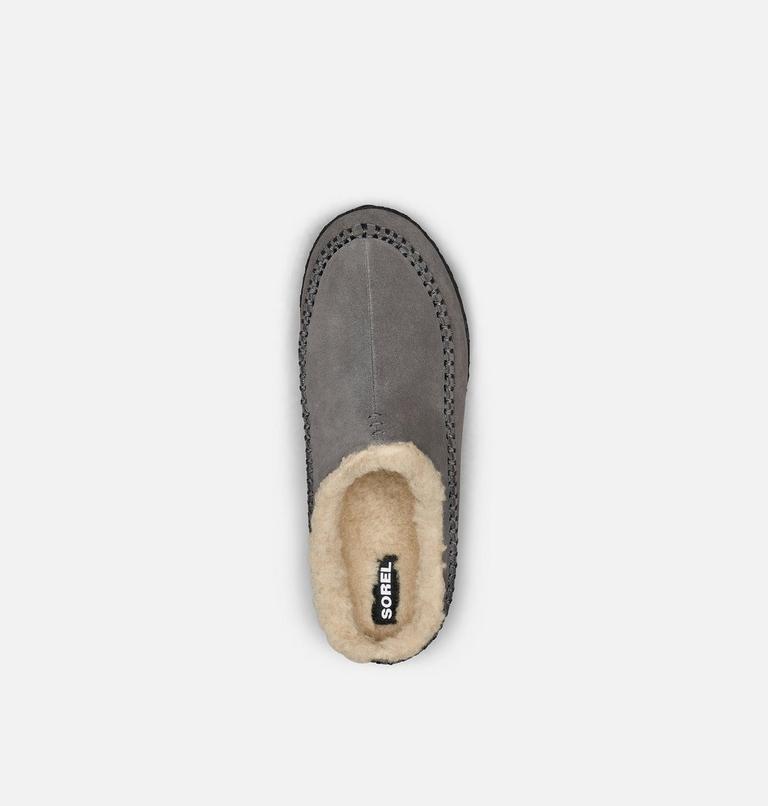 FALCON RIDGE II Men's Slipper, Color: Quarry, Black, image 5