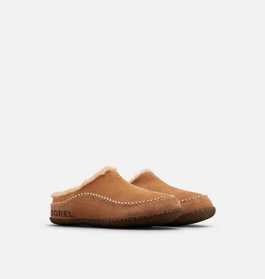 FALCON RIDGE II Men's Slipper, Color: Camel Brown, Curry, image 2