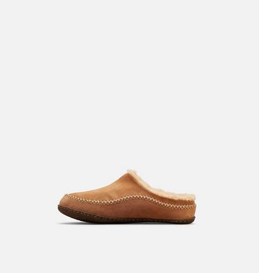 FALCON RIDGE II Men's Slipper, Color: Camel Brown, Curry, image 4