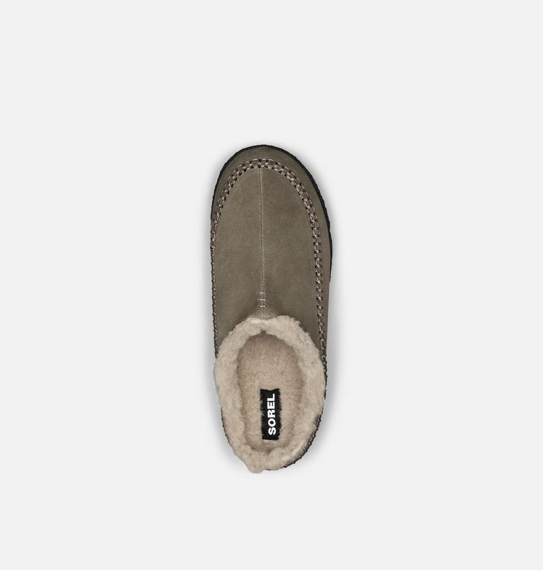 Men's Falcon Ridge II Slipper, Color: Sage, Black, image 5