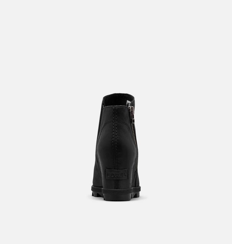 Women's Joan Of Arctic Wedge II Zip Bootie, Color: Black, image 3