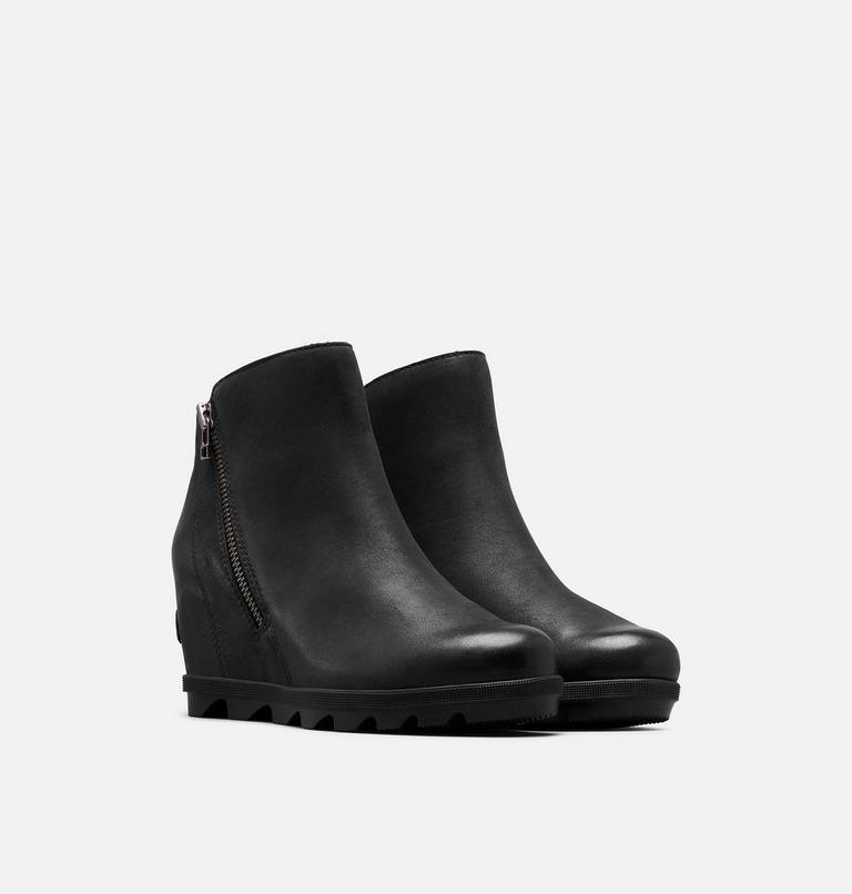 Women's Joan Of Arctic Wedge II Zip Bootie, Color: Black, image 2