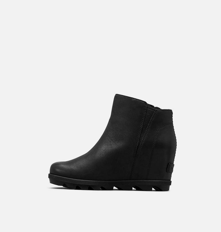 Women's Joan Of Arctic Wedge II Zip Bootie, Color: Black, image 4