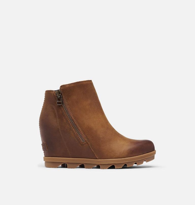 JOAN OF ARCTIC WEDGE II ZIP | 242 | 8.5, Color: Velvet Tan, image 1