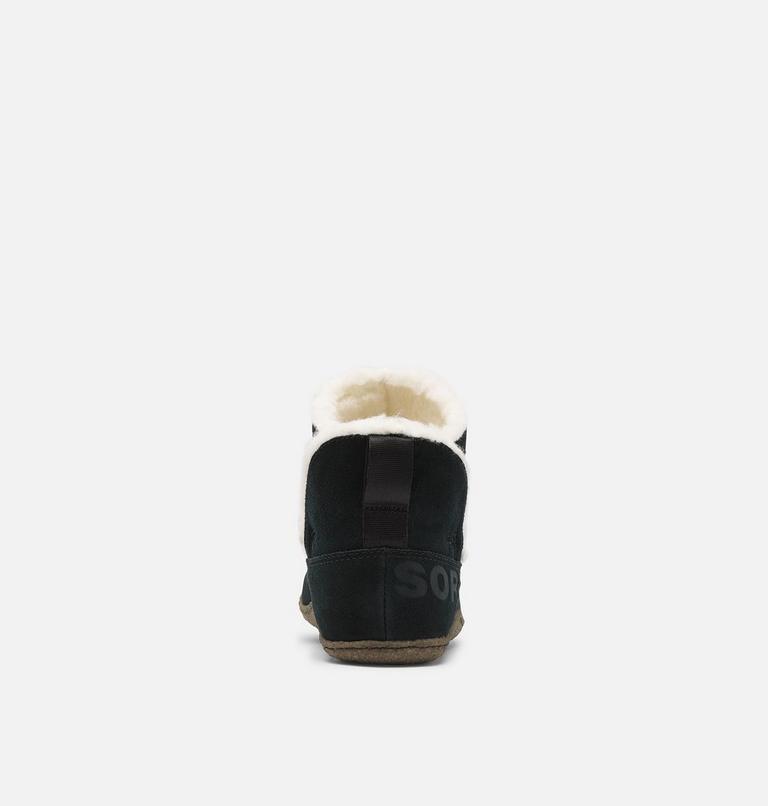 Women's Nakiska Bootie Slipper, Color: Black, Natural, image 3
