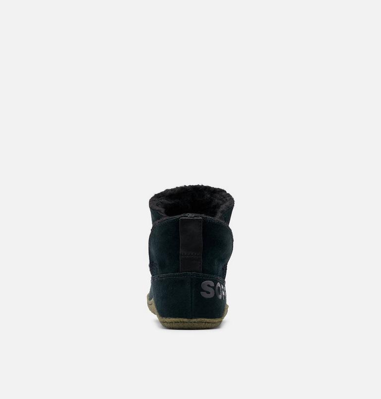 Women's Nakiska Bootie Slipper, Color: Black, Sage, image 3