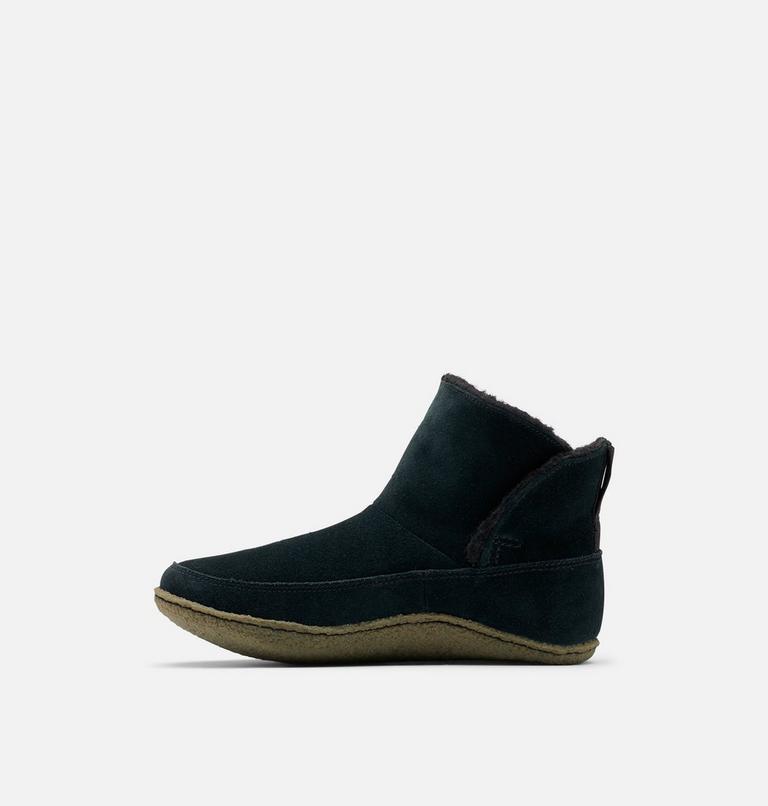 Women's Nakiska Bootie Slipper, Color: Black, Sage, image 4
