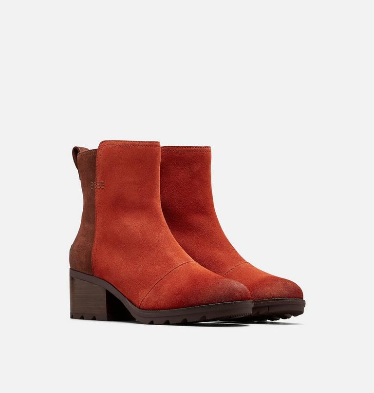 Women's Cate Bootie, Color: Carnelian Red, image 2