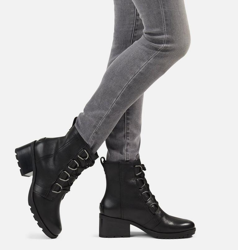 Women's Cate Lace Bootie, Color: Black, image 7