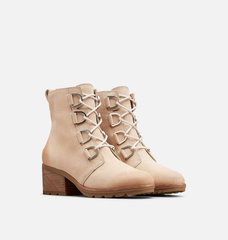 Women's Cate Lace Bootie, Color: Natural Tan, image 2