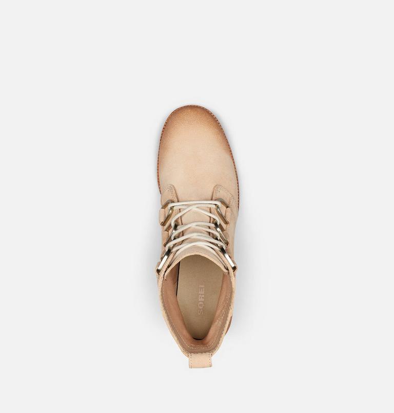 Women's Cate Lace Bootie, Color: Natural Tan, image 5