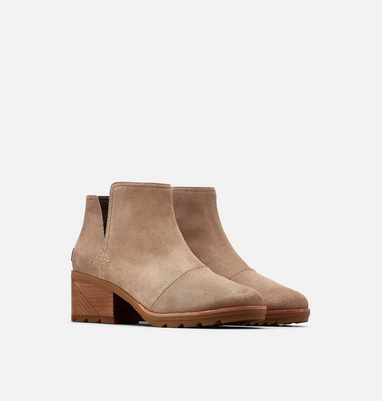 Women's Cate Cut-Out Bootie, Color: Ash Brown, image 2