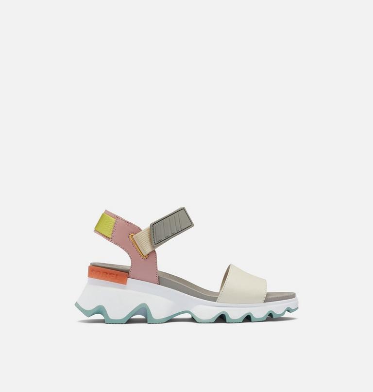 Women's Kinetic Sandal , Color: Chalk, Eraser Pink, image 1