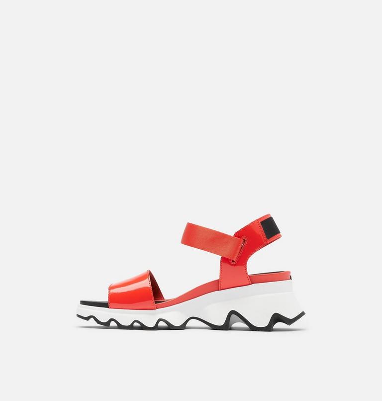 Women's Kinetic Sandal , Color: Signal Red, image 4