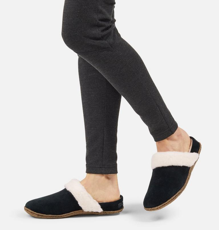 NAKISKA Slide II Slippers für Frauen, Color: Black, Natural, image 8