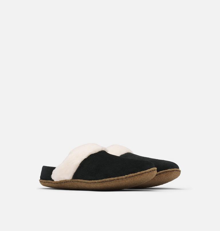 NAKISKA Slide II Slippers für Frauen, Color: Black, Natural, image 2