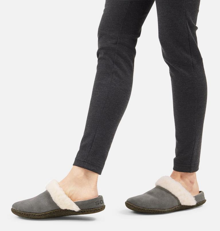 Women's NAKISKA Slide II Slippers, Color: Quarry, Natural, image 8