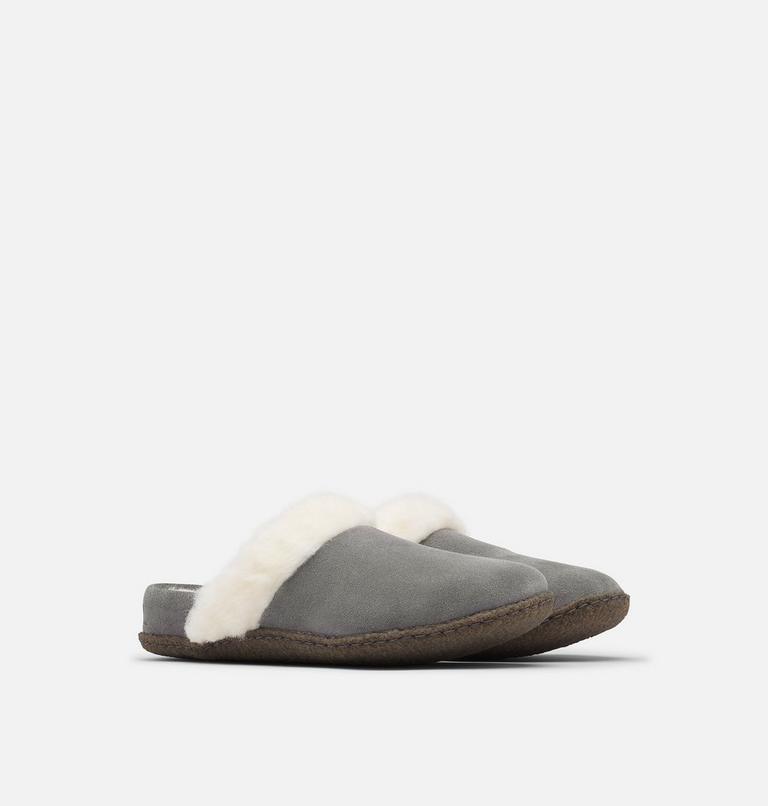 Women's NAKISKA Slide II Slippers, Color: Quarry, Natural, image 2