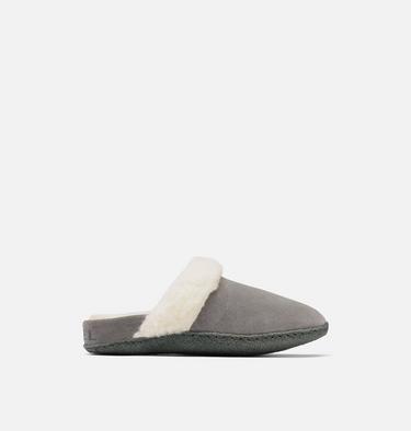 Women's NAKISKA Slide II Slippers, Color: Quarry, Grill, image 3
