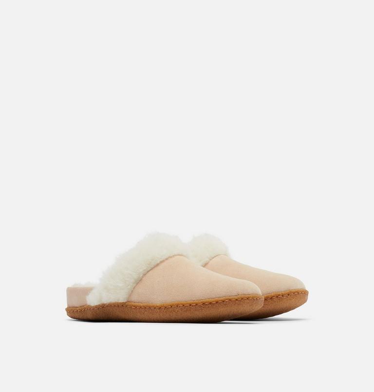 NAKISKA Slide II Women's Slipper, Color: Nova Sand, Gum, image 2