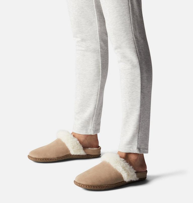 Women's NAKISKA Slide II Slippers, Color: Omega Taupe, Natural, image 7