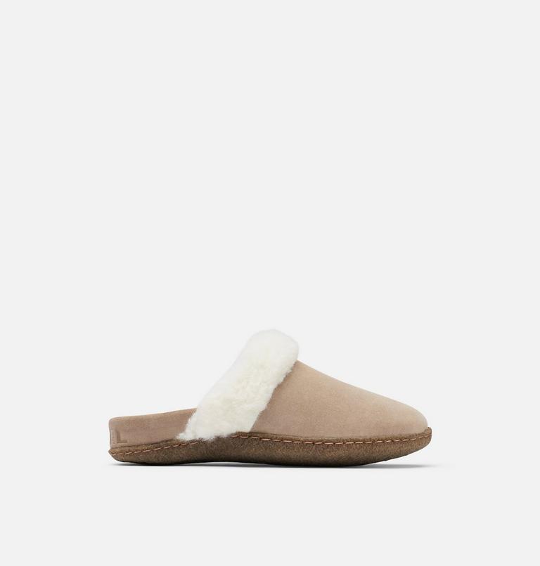 Women's NAKISKA Slide II Slippers, Color: Omega Taupe, Natural, image 1