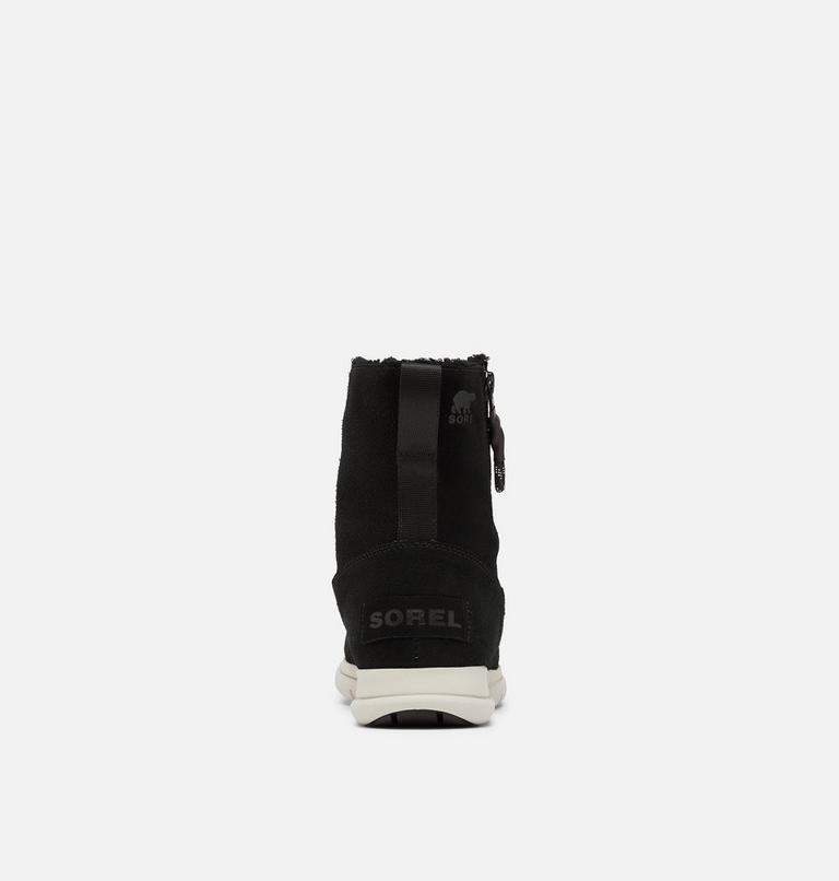 Women's Sorel Explorer Zip Boot, Color: Black, image 3