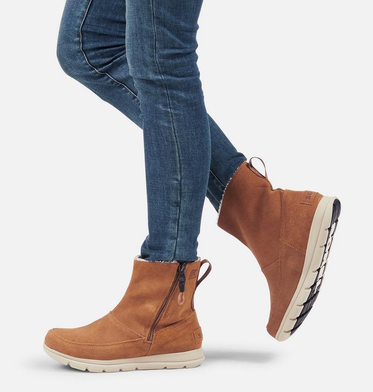 SOREL EXPLORER ZIP | 224 | 10.5, Color: Camel Brown, image 7
