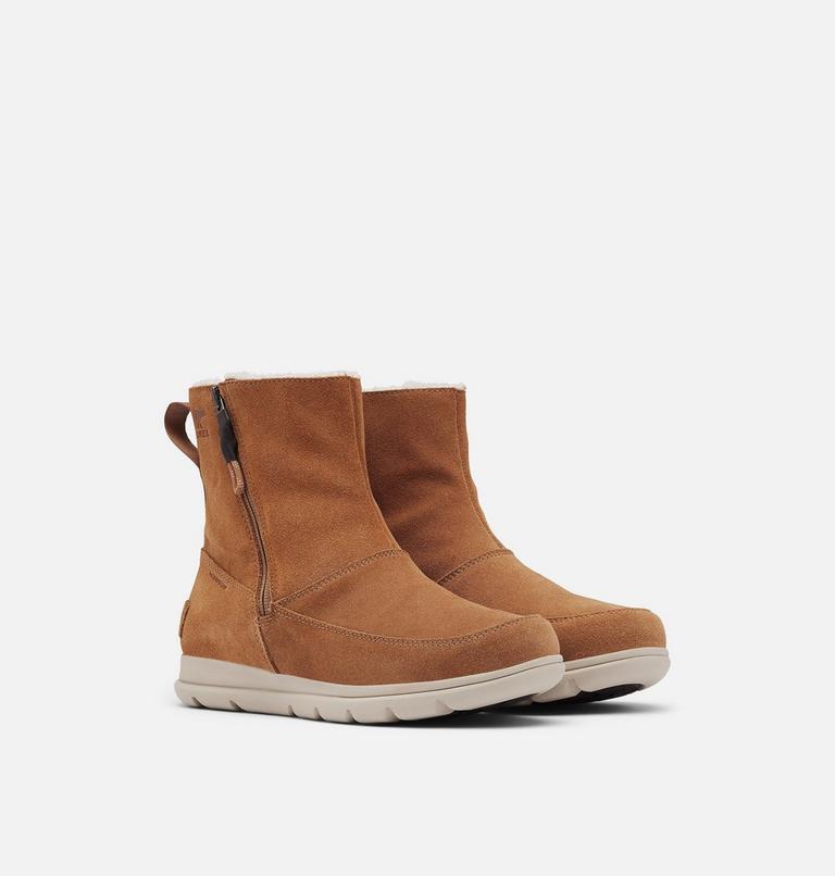 SOREL EXPLORER ZIP | 224 | 10.5, Color: Camel Brown, image 2