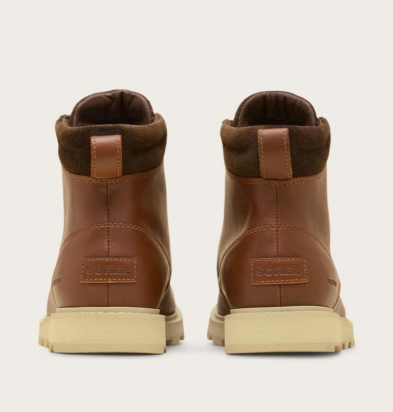 Men's Madson II Moc Toe Waterproof Boot, Color: Velvet Tan, Tobacco, image 3
