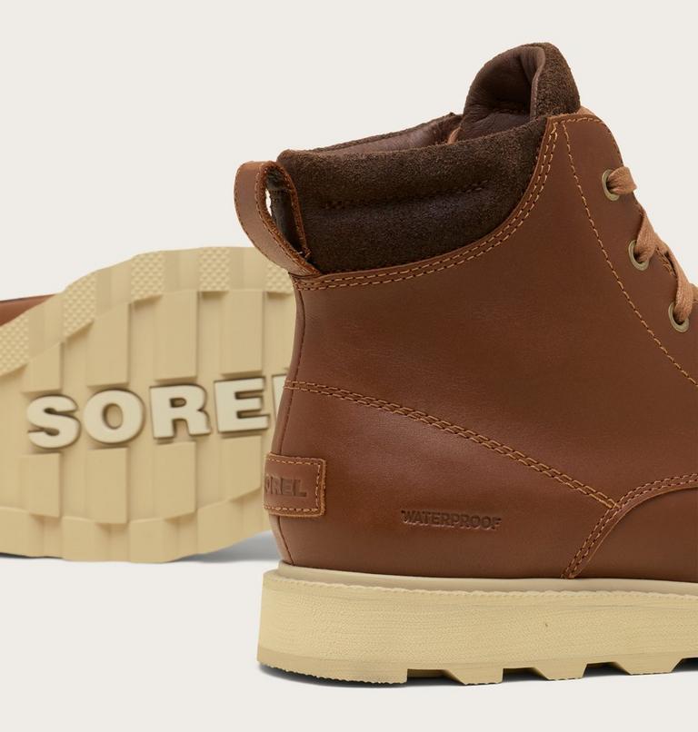 Men's Madson II Moc Toe Waterproof Boot, Color: Velvet Tan, Tobacco, image 10