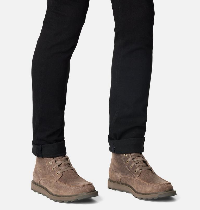 Men's Madson II Moc Toe Waterproof Boot, Color: Omega Taupe, Jet, image 7