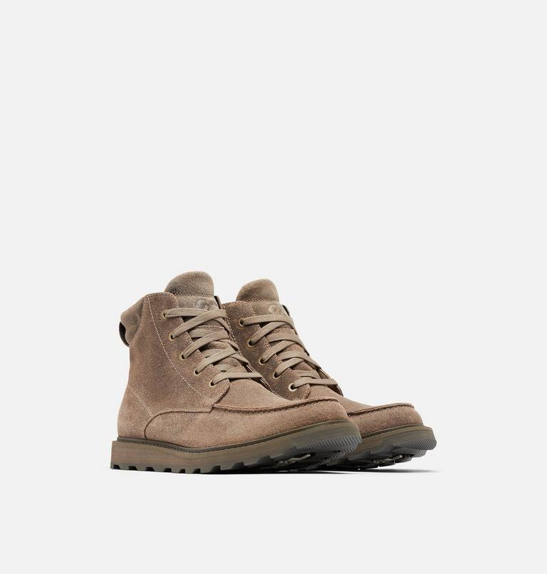 Men's Madson II Moc Toe Waterproof Boot, Color: Omega Taupe, Jet, image 2
