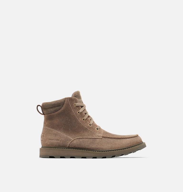 Men's Madson II Moc Toe Waterproof Boot, Color: Omega Taupe, Jet, image 1