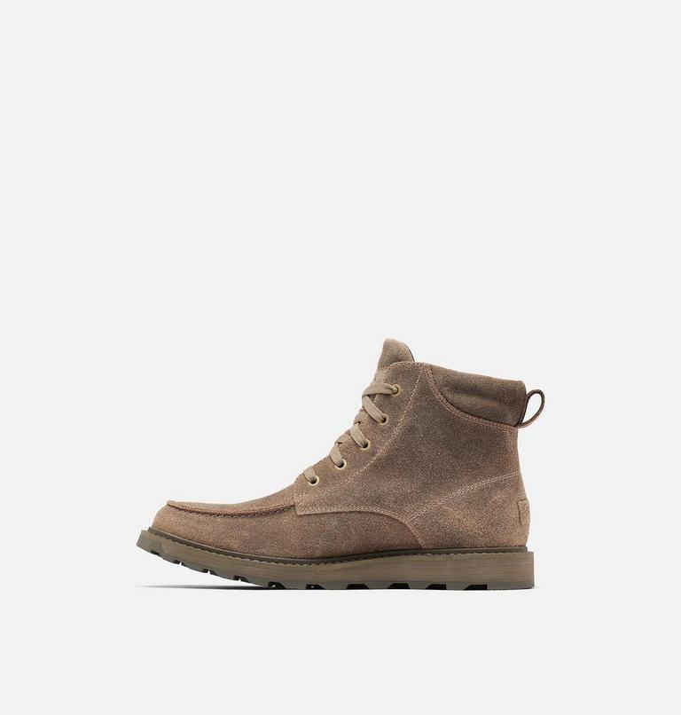 Men's Madson II Moc Toe Waterproof Boot, Color: Omega Taupe, Jet, image 4