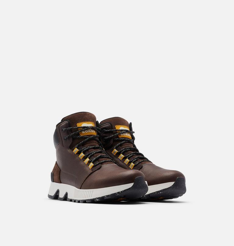 Men's Mac Hill Mid LTR Boot, Color: Tobacco, Black, image 2