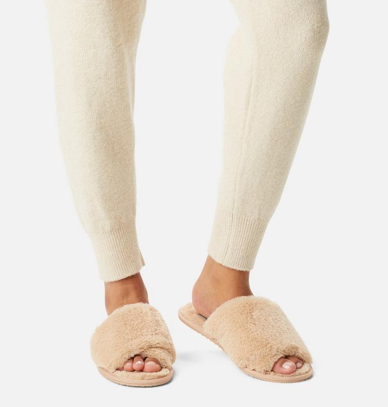 Women's Sorel Go - Mail Run Slipper, Color: Natural Tan, Sea Salt, image 8