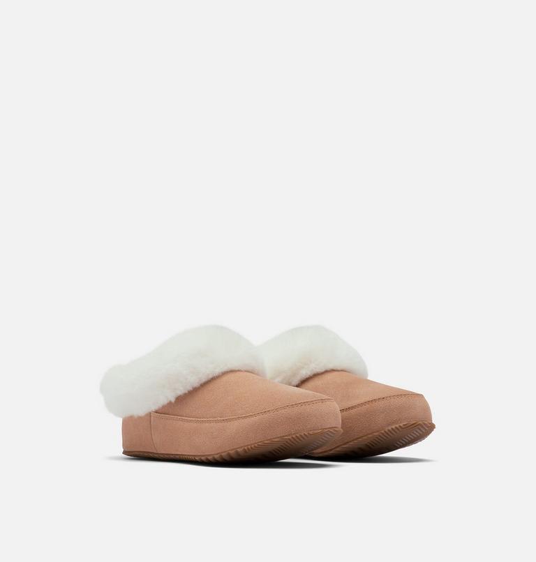 Women's Sorel Go Coffee Run Slipper, Color: Tawny Buff, Natural, image 2