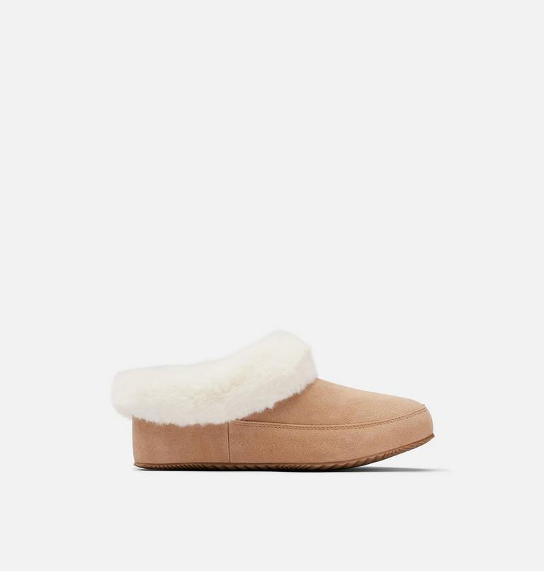 Women's Sorel Go Coffee Run Slipper, Color: Tawny Buff, Natural, image 1