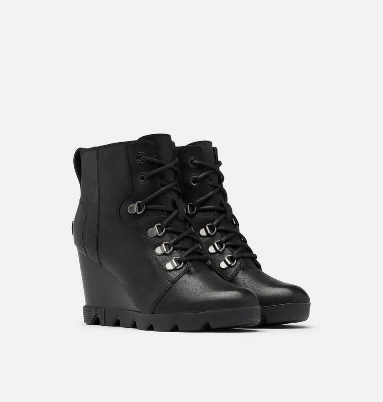 Women's Joan Uptown Lace Boot, Color: Black, image 2