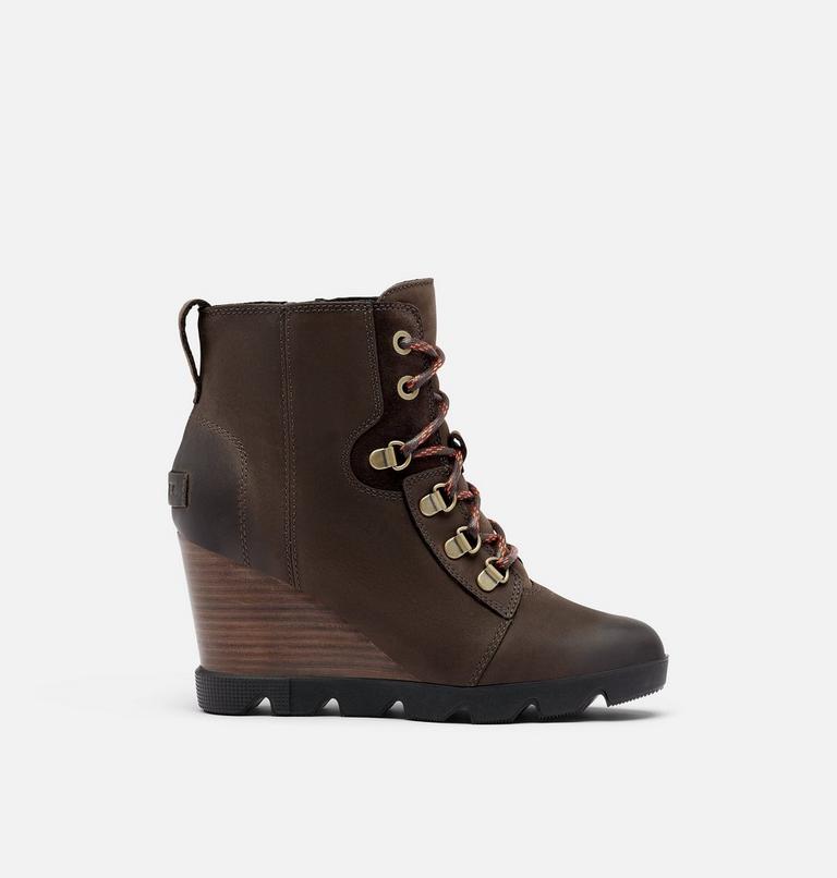 Women's Joan Uptown Lace Boot, Color: Blackened Brown, image 1