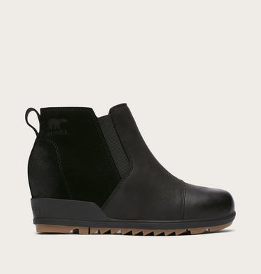 Women's Evie Pull-On Suede Bootie, Color: Black, image 5