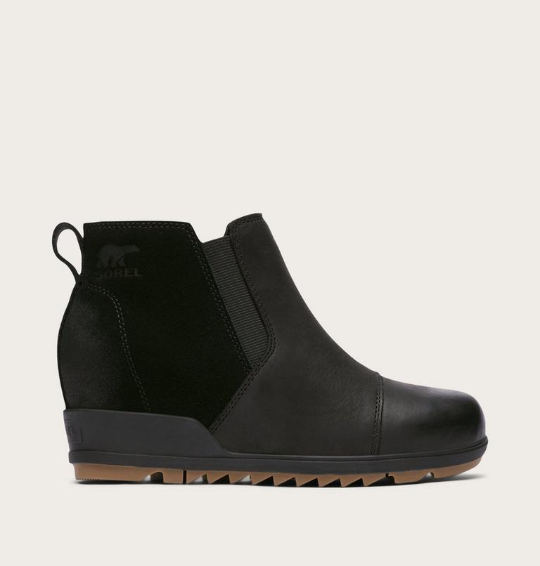 Botte en suede facile &agrave; retirer Evie pour femme, Color: Black, image 1